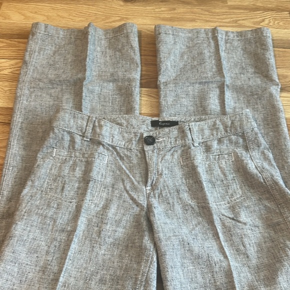 💚10 Express Linen blend pants size 2 - Picture 7 of 8
